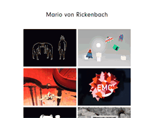 Tablet Screenshot of mariov.ch